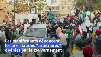 Sénégal: plusieurs milliers de sympathisants de l'opposition rassemblés à Dakar