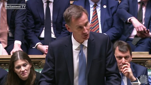 Jeremy Hunt announces extended freeze in fuel duty for an additional 12 months