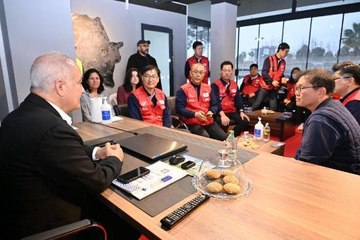 GÜNEY KORELİ GÖNÜLLÜLER, DESTEK İÇİN DEPREM BÖLGESİ OSMANİYE'DE