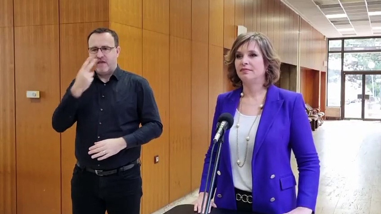 ZÁZNAM: Brífing dočasne poverenej podpredsedníčky Vlády SR V. Remišovej