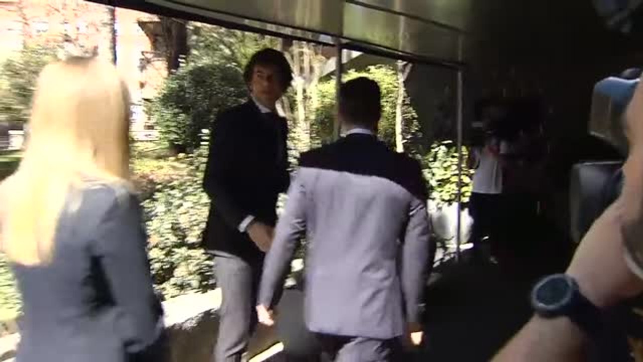 Florentino llega tranquilo a la comida de directivas