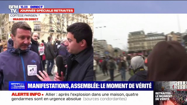 Olivier Besancenot sur la mobilisation contre la réforme des retraites: Ce n'est ni la journée de la dernière chance, ni la dernière journée