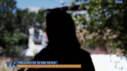 Salão de beleza tem prejuízo de R$ 20 mil após roubo