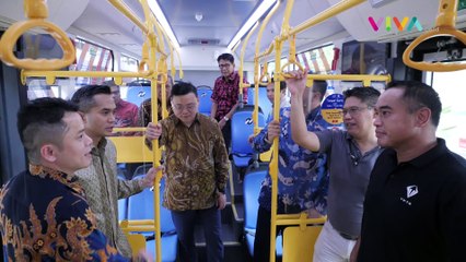 Bakrie Group Serahkan 22 Bus Lisrik Dukung Net Zero Emission