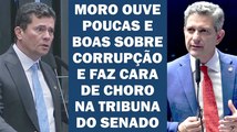 OUVIU CALADO: REPARE NA CARA DE MORO NA TRIBUNA DO SENADO ENQUANTO O COLEGA FALAVA | Cortes 247