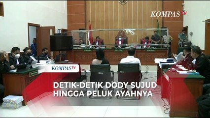 Detik-detik Dody Prawiranegara Sujud di Depan Ayah dan Peluk Istri Usai Jalani Sidang