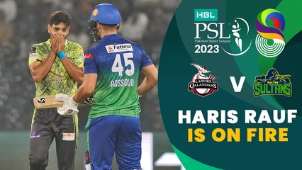 Haris Rauf Is On Fire | Lahore Qalandars vs Multan Sultans | Match 31 | HBL PSL 8 | MI2T