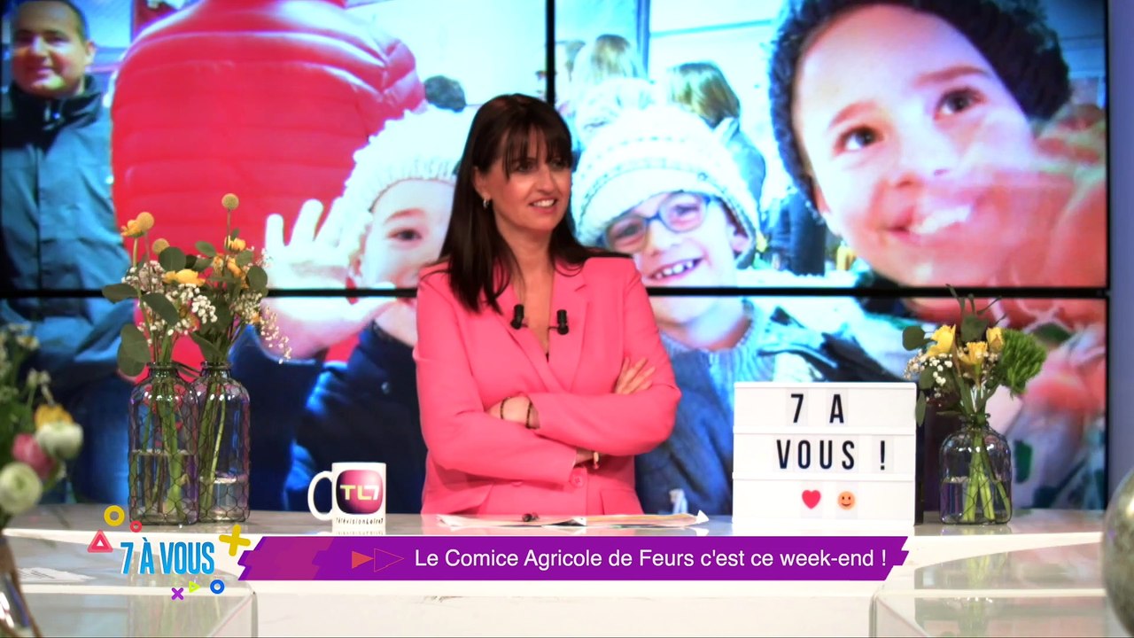 Zoome dans "7 à vous" sur Le Comice Agricole de Feurs ! Hervé Maître, directeur du comice, est notre invité, il nous rappelle l'importance d'une telle manifestation dans notre département  ...