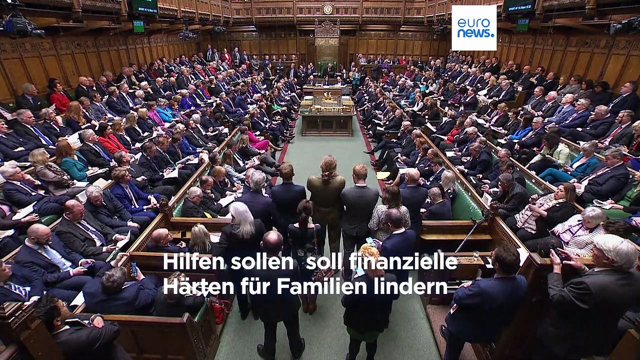 Neue Haushaltspläne und ein massiver Streiktag in Großbritannien