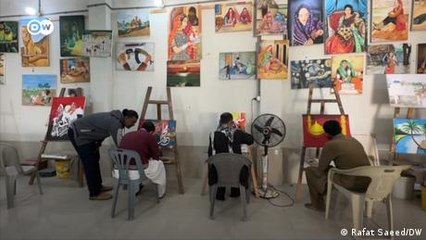 Pakistan: Karachi jail teaches art to inmates