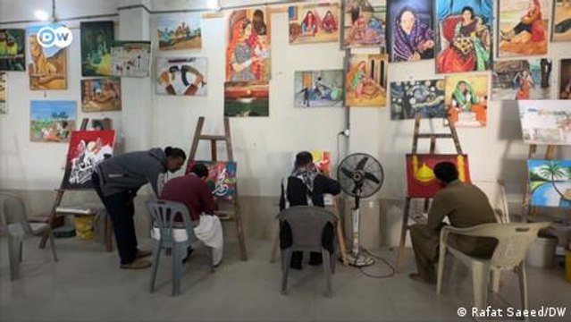 Pakistan: Karachi jail teaches art to inmates