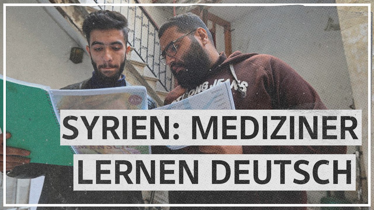 'Unser Utopia': Syrische Medizinstudenten lernen Deutsch