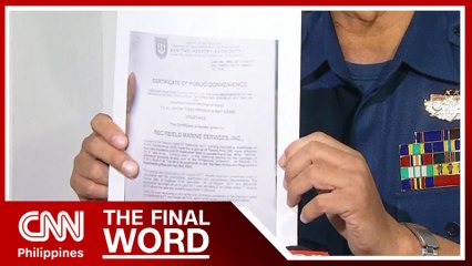 PCG: Motor tanker has permit to operate | The Final Word