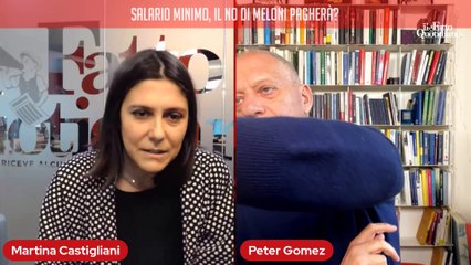 Salario minimo, il No di Meloni è una scelta che pagherà? Segui la diretta con Peter Gomez
