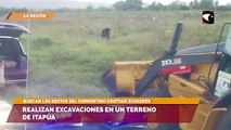 Realizan excavaciones en un terreno de Itapúa