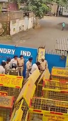 मोर आवास मोर अधिकार को लेकर रायपुर में प्रदर्शन