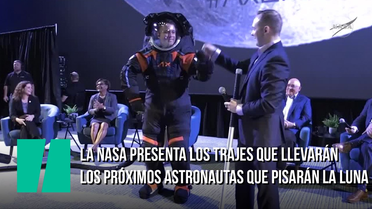 La NASA presenta los trajes que llevarán los próximos astronautas que pisarán la Luna