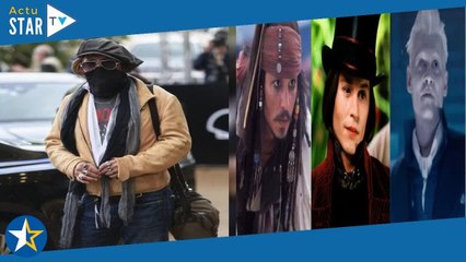 Johnny Depp : ses spectaculaires transformations physiques en quarante ans de carrière