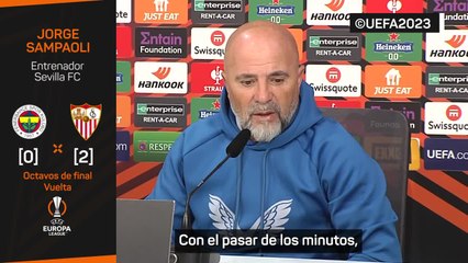 EUROPA LEAGUE | FENERBAHÇE - SEVILLA | Rueda de prensa PREVIA de SAMPAOLI | AS