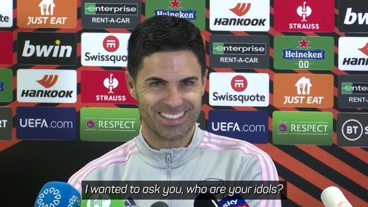 Julia Roberts? I'd rather have Rafa Nadal at a game - Arteta