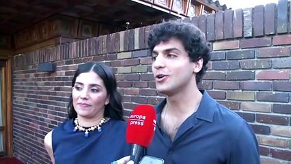 María García de Jaime reaparece sonriente tras su ingreso