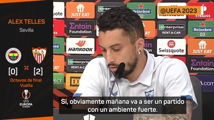 EUROPA LEAGUE | FENERBAHÇE - SEVILLA | Rueda de prensa PREVIA de ALEX TELLES | AS