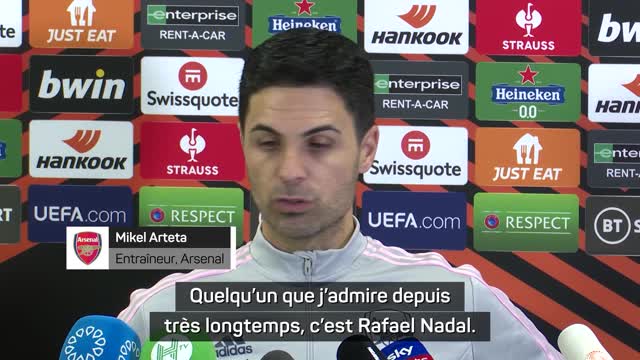 Arsenal - Quand Arteta espère que Rafael Nadal choisira les Gunners plutôt que Tottenham