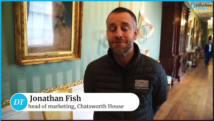 Chatsworth Mirror Mirror reflections art  first look before the opening on 18th March