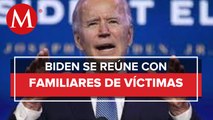 Joe Biden se reúne con familiares de las víctimas del tiroteo en Monterey Park