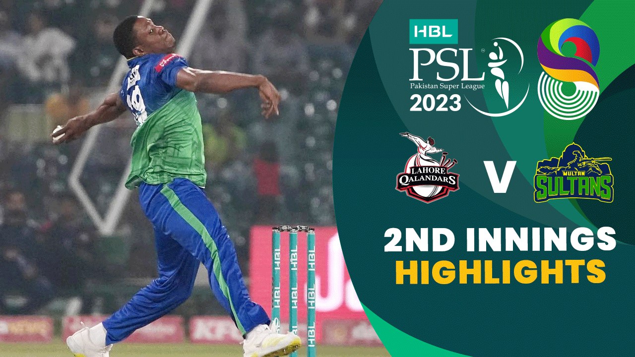 2nd Innings Highlights | Lahore Qalandars vs Multan Sultans | Match 31 | HBL PSL 8 | MI2T