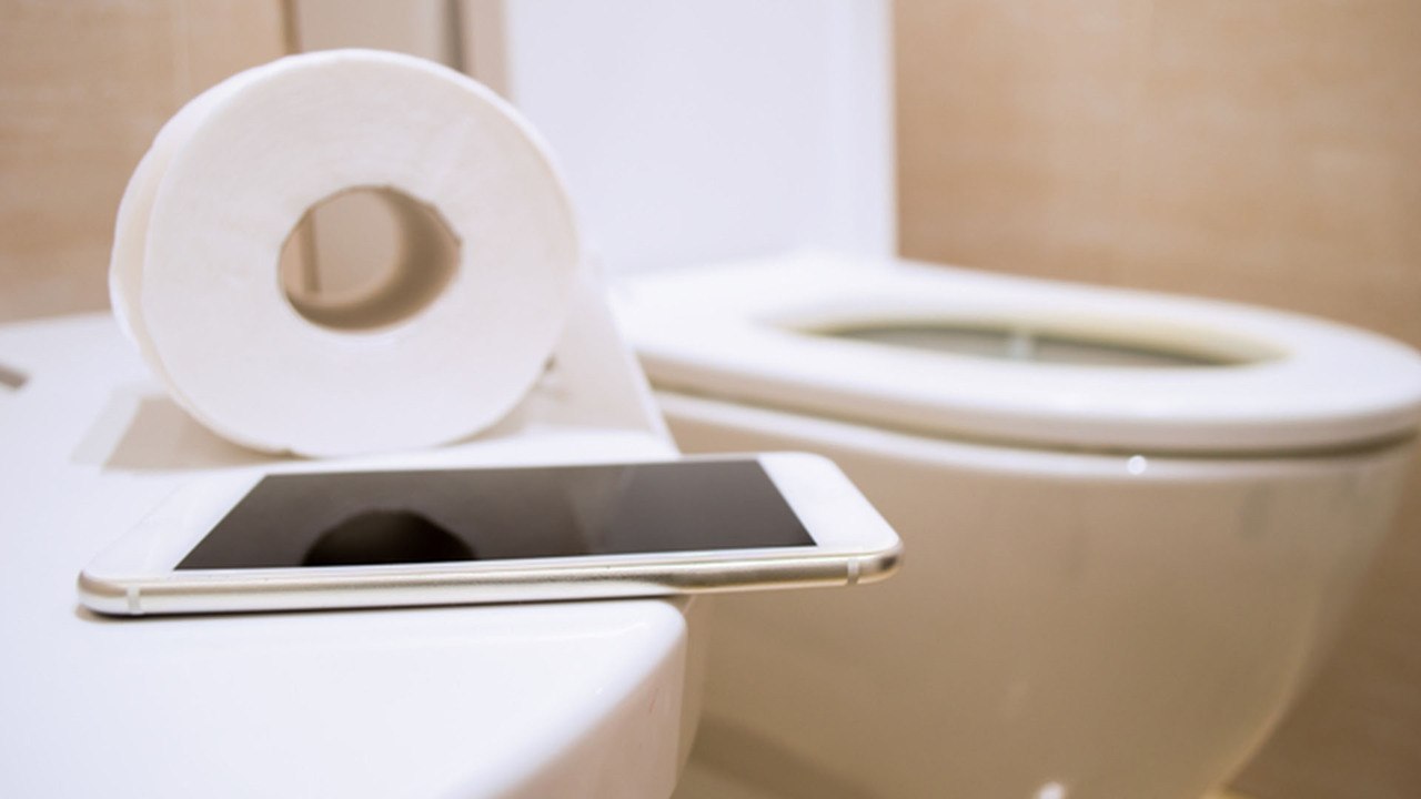 Why You Should Install a Phone Shelf in Your Bathroom ASAP