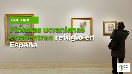 Pinturas ucranianas encuentran refugio en España