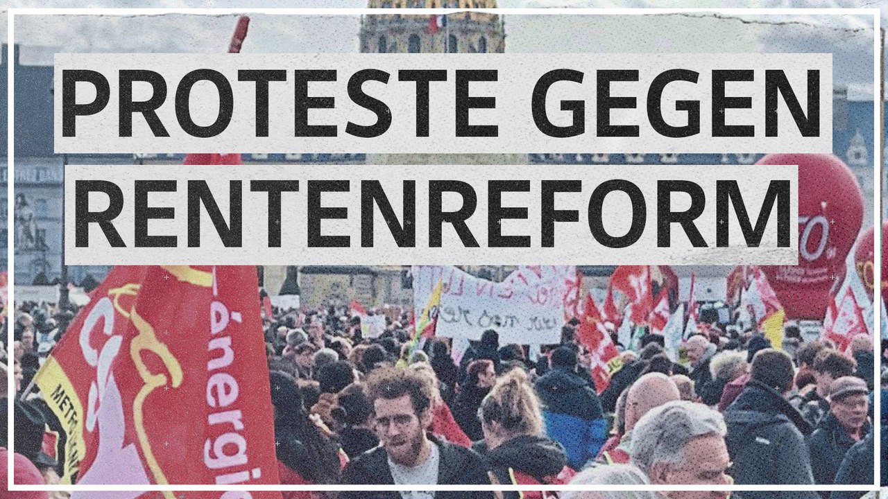 Neue Proteste in Frankreich kurz vor Votum über Rentenreform