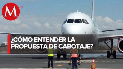 Nos preocupa que el usuario tenga un costo menor en vuelos: Moreira frente a cabotaje