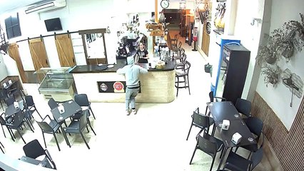 Así fue el robo al restaurante de Coria del Río