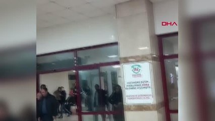 DİYARBAKIR'DA HASTANE MORGUNU SU BASTI, AĞAÇLAR KÖKLERİNDEN SÖKÜLDÜ