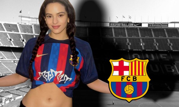 Rosalía ha anunciado que el F.C. Barcelona lucirá la camiseta con el logo de su último disco, Motomami debido al patrocinio de Spotify