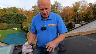 How to Repair an EPDM Rubber Roof Leak in 3 minutes with no experience - DIY