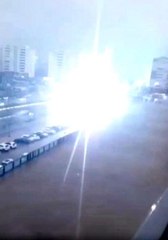 Diyarbakır'da yıldırım anayola düştü! O anlar kamerada