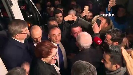 Kılıçdaroğlu, Akşener ve Davutoğlu'nun sel bölgesi Şanlıurfa'da dinlediği vatandaş: Siz geleceksiniz diye Soylu az önce gelip talimat verdi; buraya kamyonları yığdı, gitti