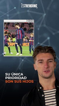 Sus hijos son la prioridad: Piqué se pronunció por primera vez sobre la canción de Shakira con Bizarrap