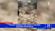 Emergencia en Cieneguilla: quebrada río Seco se activa y origina aparatosos deslizamientos