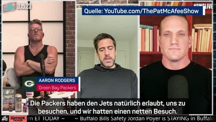 Zu den Jets? Hier verkündet Rodgers seinen Wunsch