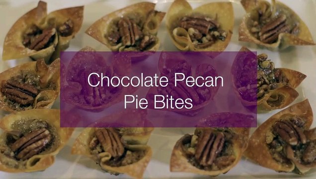 Try These Amazing Chocolate Pecan Pie Bites The Next Time You Want to Bake With Your Kids
