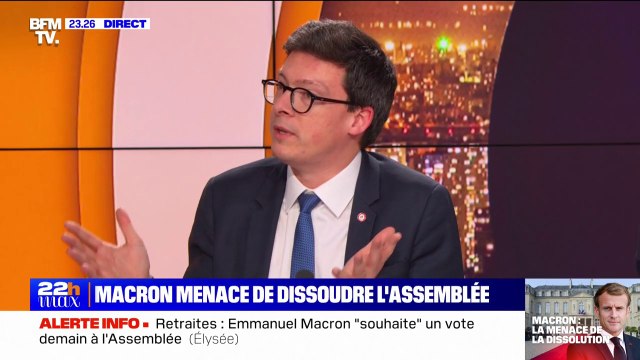 Pierre-Henri Dumont: Menacer de dissolution, ça prouve surtout qu'Emmanuel Macron a peur