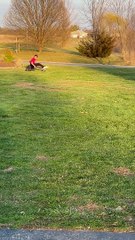Brother Crashes Dirt Bike into Sister