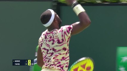Indian Wells - Tiafoe élimine Norrie et rejoint le dernier carré