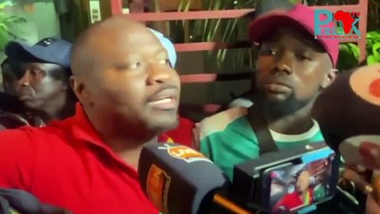 La réaction de Guy Marius Sagna après sa sortie à la clinique