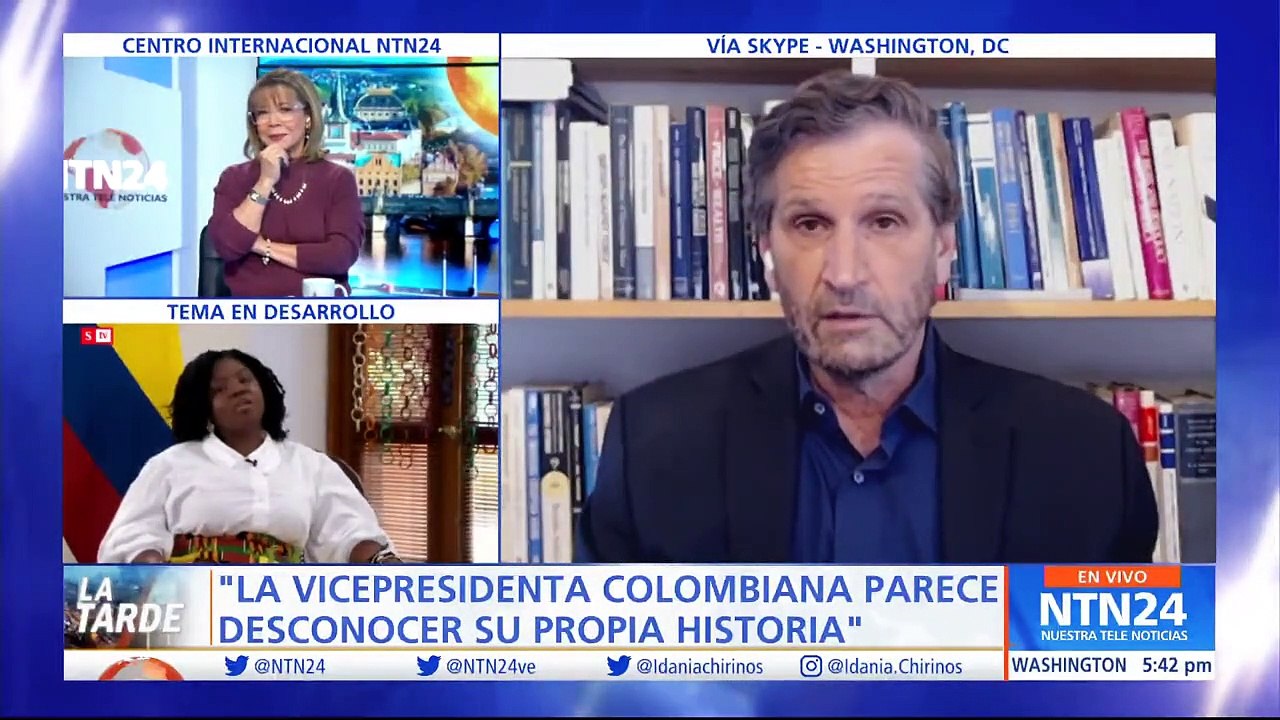 “Si Colombia fuera como Cuba, la vicepresidenta estaría en el exilio, estaría perseguida”: Héctor Schamis