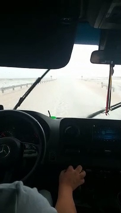 Fuerte tormenta de granizo